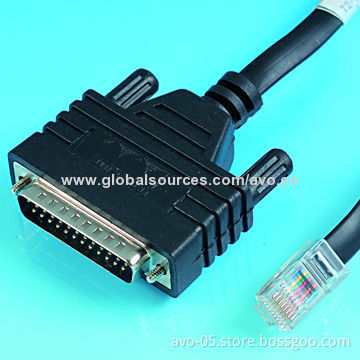 CAB-CONAUX DB25 to RJ45 Console Cable, OEM Orders Welcomed